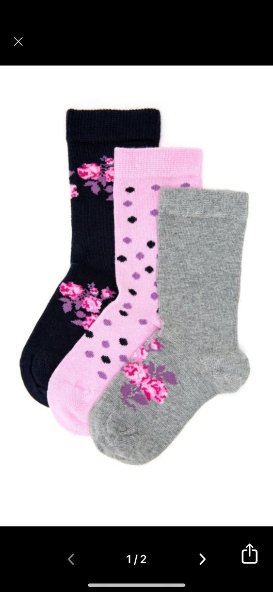 Bordo ve Lacivert Desenli  bayan Çorap Seti - Görsel 2