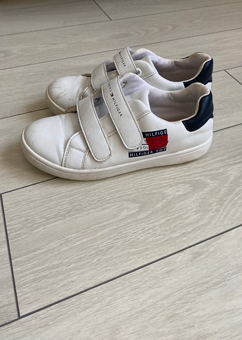 34 Beden beyaz Renk Tommy Hilfiger kız Çocuk Beyaz Spor Ayakkabı
