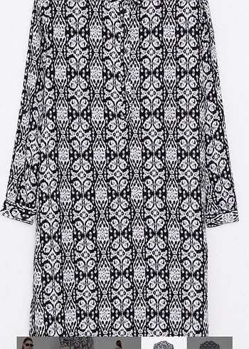 Yılan Desenli Uzun Kollu Kadın Tunik - Görsel 4