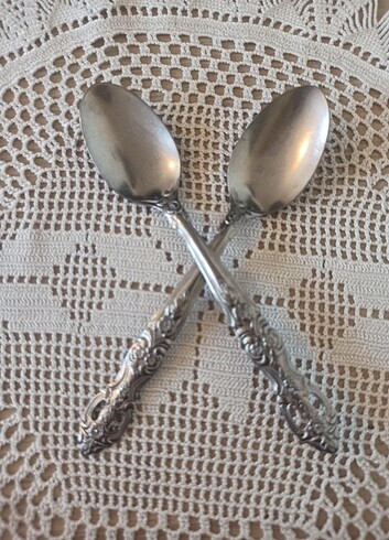 American Vintage #antika #Alman #german model #tatlı #kaşığı#2 adet az kullanıldı