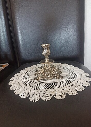 #Antika #şamdan ?mumluk #bir tane az kullanılmış 
