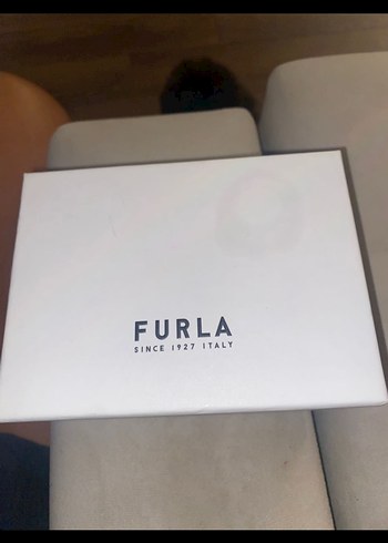 Furla Beyaz ve Gri cuzdan