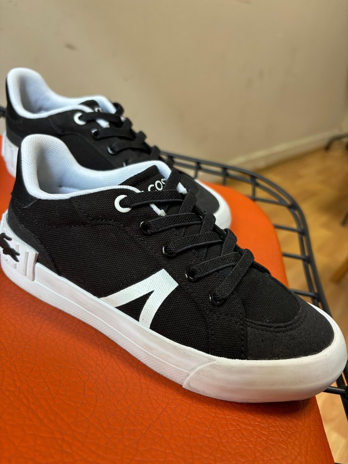 Lacoste Erkek Çocuk Siyah Spor Ayakkabı - Görsel 3