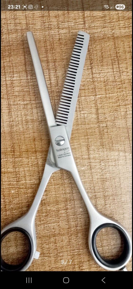 solingem efile makası mat sıfır profesyonel üründür - Görsel 3