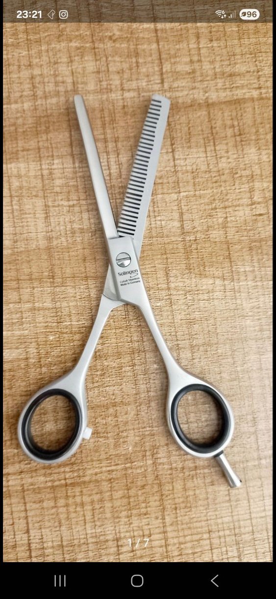 solingem efile makası mat sıfır profesyonel üründür - Görsel 2