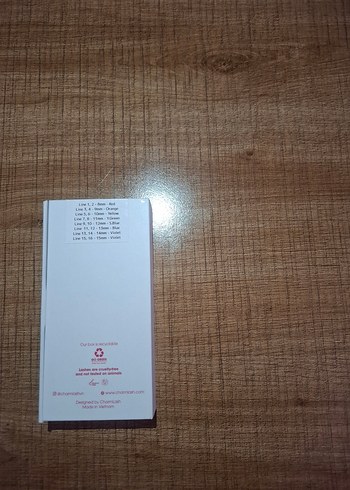 Renkli Hafif Takma Kirpik Seti - Görsel 3