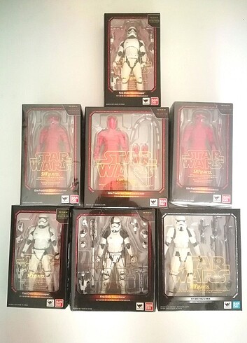 Bandai shfiguarts star wars stormtrooper ve elite Praetorion Gua