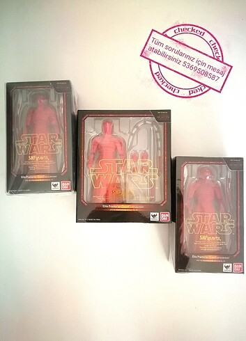 Orjinal Bandai shfiguarts star wars Elite Praetorion Guard set