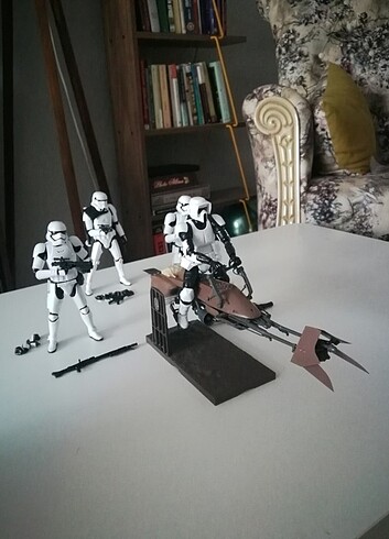 Orjinal Bandai 4lü Trooper set