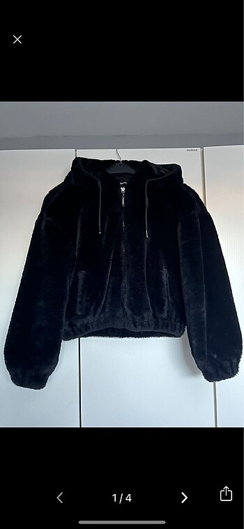 Bershka peluş ceket