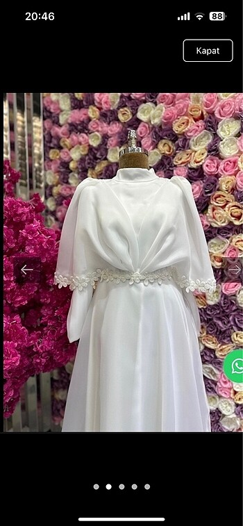 Henna Gelinlik Tesettür abiye