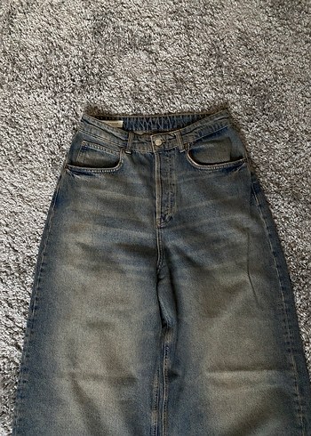 Zara washed baggy jeans - Görsel 2
