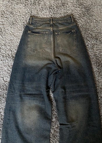 Zara washed baggy jeans - Görsel 4
