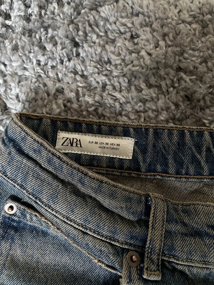 Zara washed baggy jeans - Görsel 3