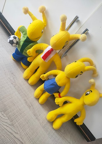 Renkli Sarı selocan Peluş Oyuncaklar