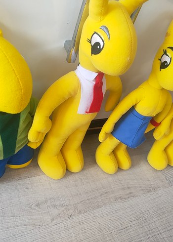 Beden Renkli Sarı selocan Peluş Oyuncaklar