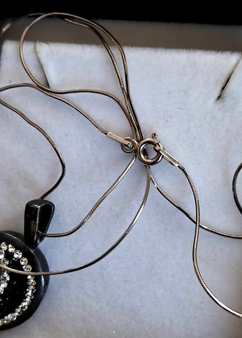 So chic bayan gümüş kolye - Görsel 6