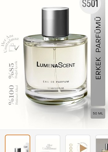 LumenaScent S501 erkek Parfümü Sauvage - Görsel 6