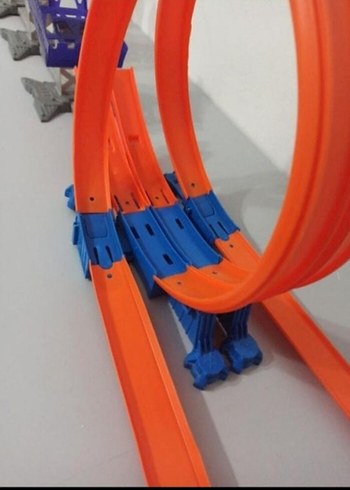 Hot Wheels yarış seti oyuncak yarış platformu - Görsel 8