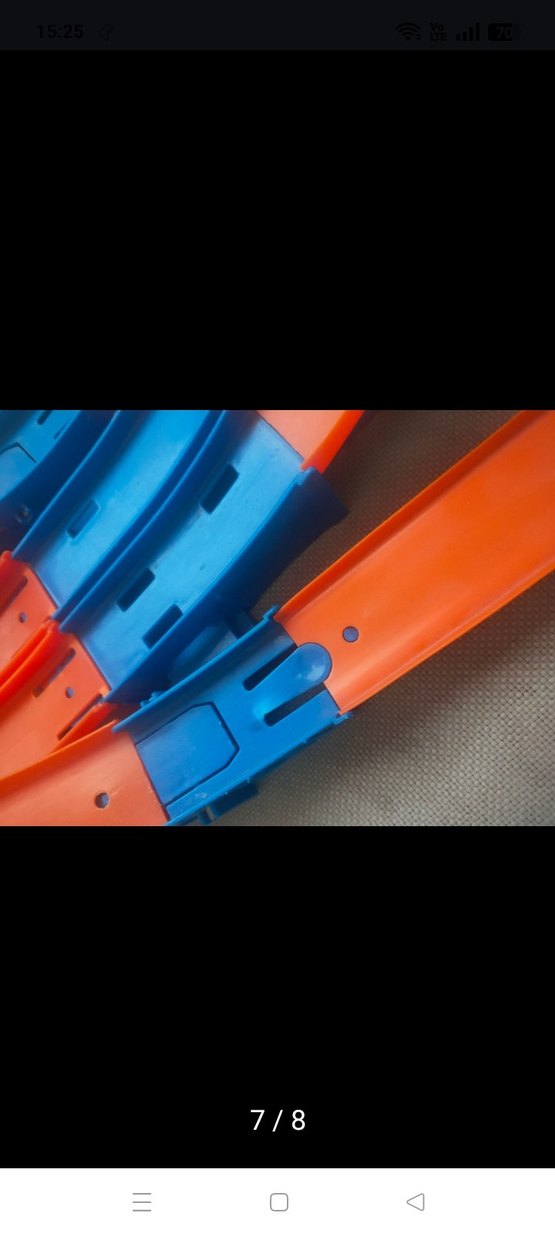 Hot Wheels yarış seti oyuncak yarış platformu - Görsel 4