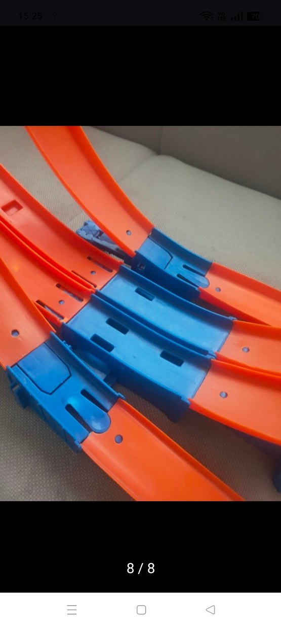 Hot Wheels yarış seti oyuncak yarış platformu - Görsel 3