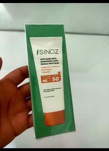 Sinoz güneş kremi 