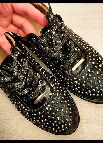 39 Beden siyah Renk Bayan spor ayakkabı 