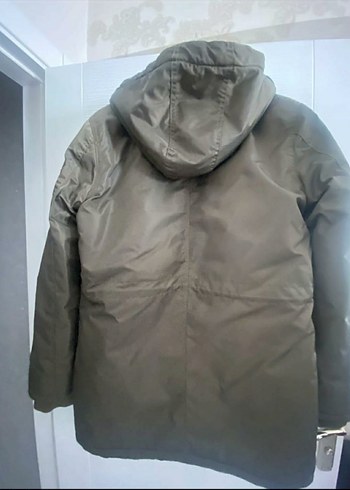 Defacto Gri Uzun Kollu Kadin Parka