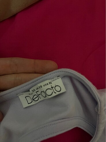 xs Beden defacto crop
