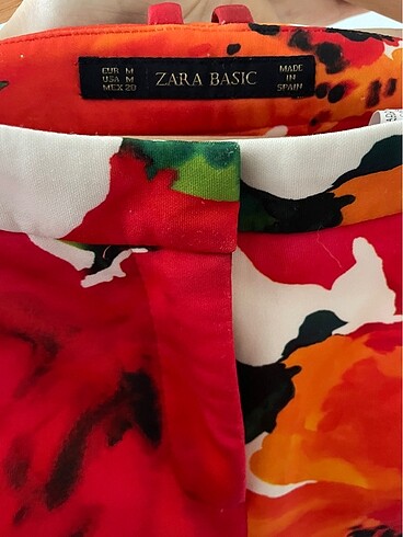 Zara Zara Çiçekli Pantolon