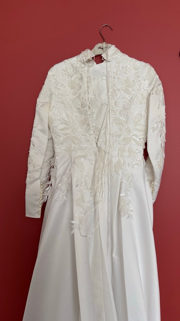 Cepli tasarım gelinlik - Görsel 4