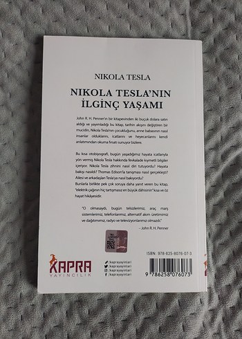 Nikola Tesla'nın İlginç Yaşamı - Kapra - Görsel 2
