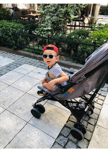 Gri Bebek Arabası - Görsel 6