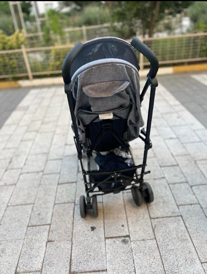 Gri Bebek Arabası - Görsel 3