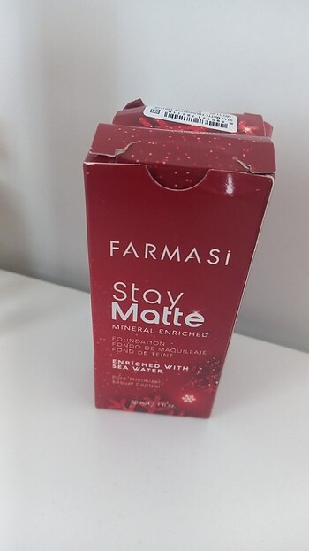 #fondoten #farmasi #staymatte 