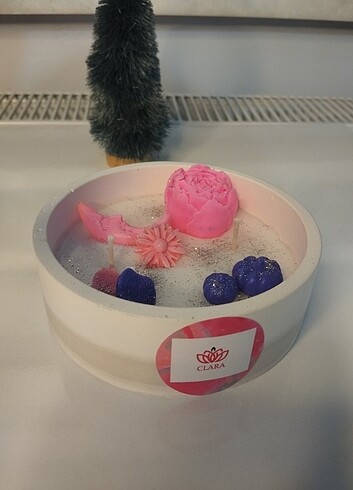 SOYA WAX İLE EL YAPIMI MUM 