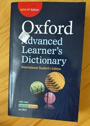 Oxford advanced dictionary İngilizce sözlük