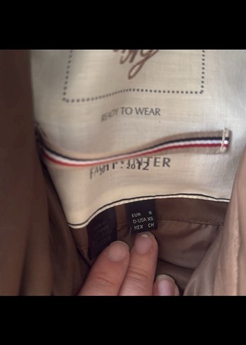 Deri Kemerli Kadın Kışlık Mont mango - Görsel 4