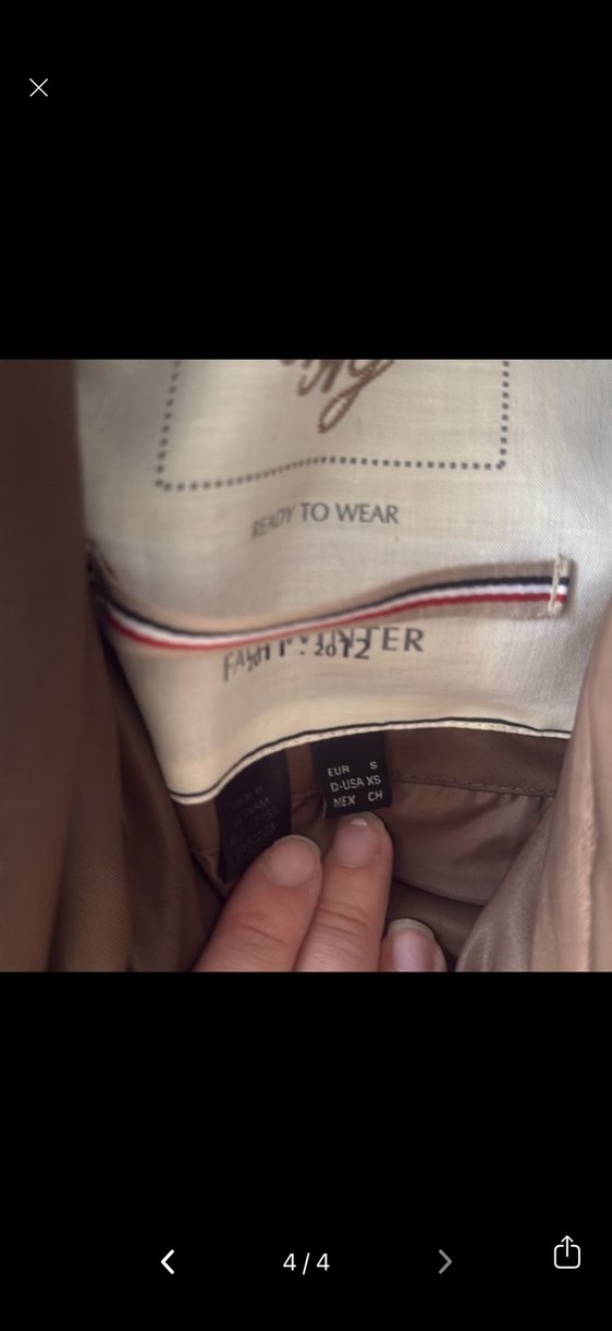 Deri Kemerli Kadın Kışlık Mont mango - Görsel 4