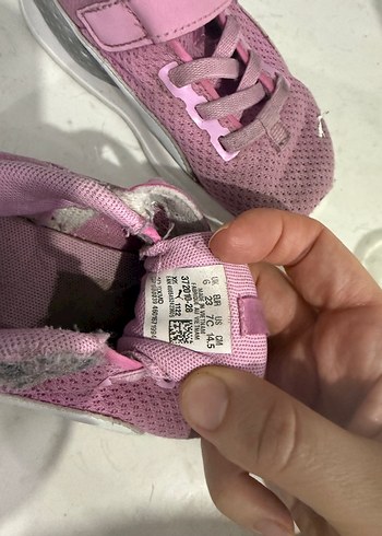 Kız Çocuk Pembe Yılan Desenli Spor Ayakkabı - Görsel 4