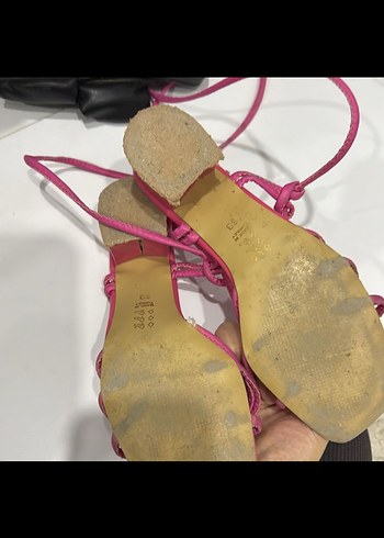 Bej Süet Tokalı İnce Topuklu Kadın Ayakkabı - Görsel 14