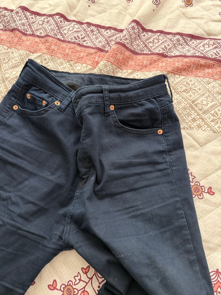 Kadın laciverJean - Görsel 3