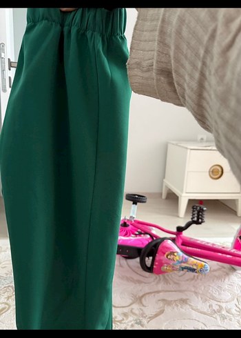 Uzun Kollu Yeşil Salaş Takım - Görsel 4