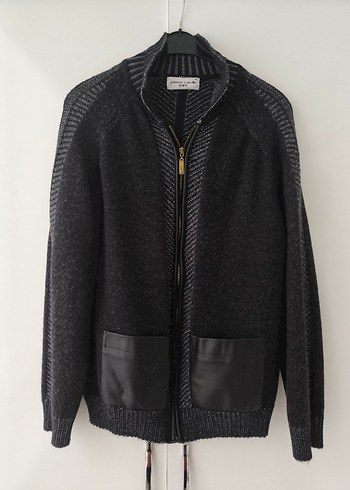 Pierre Cardin Gri Erkek Hırka - Görsel 2