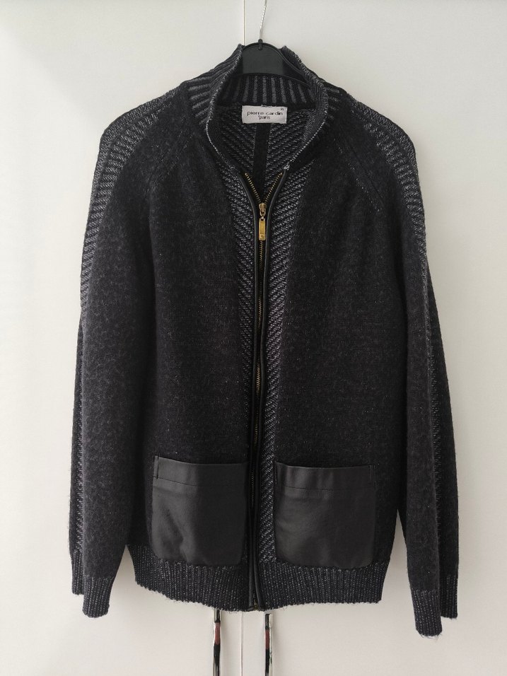 Pierre Cardin Gri Erkek Hırka - Görsel 2