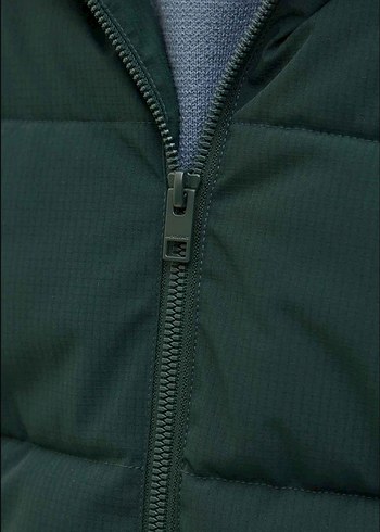 Jack Jones Erkek Çocuk Koyu Yeşil Mont - Görsel 7