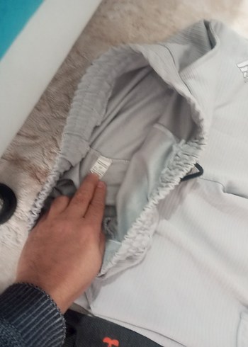 5 adet Gri Erkek Sweatpant Jogger eşofman - Görsel 4