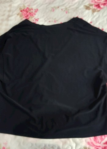 Zara Siyah V Yakalı transparan gömlek