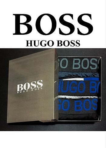 Hugo Boss boxer 3?lü kampanya paketi