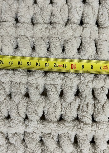 Taş rengi Alize Puffy Atkı - Görsel 3